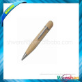 Multifunctional wooden pen shape usb flash drive with costom logo                        
                                                Quality Assured